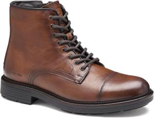 Мужские ботинки Johnston Murphy Latham с закрытым носком Johnston & Murphy, Tan European Calfskin