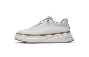 Мужские низкие скейтбордистские кроссовки, увеличивающие рост HLA, бежевый коричневый