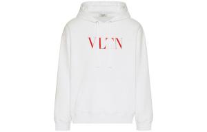 Толстовка с длинными рукавами и принтом логотипа Valentino VLTN, белый