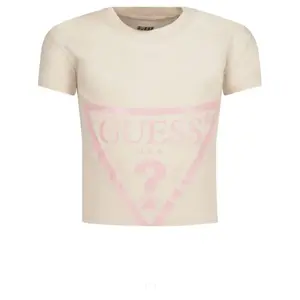 Футболка стандартного кроя Guess, бежевый