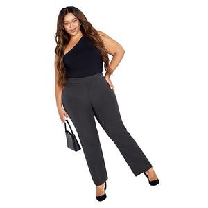 Женские брюки Cool Hand plus size petite Avenue, Charcoal Marled