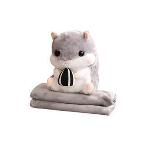 Плюшевая игрушка хомяк с семечками подсолнуха кукла плюшевая кукла высота 40см XTHOT