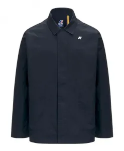 Куртка Broen из хлопка и нейлона K-Way, синий