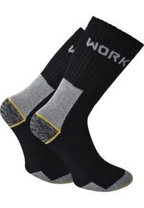 6 пар рабочих носков Standard Work Standard normani, цвет Schwarz Grau Gelb