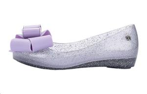 Кроссовки Mini MELISSA Ultragirl Sweet Bow-detail Ballerinas, черный