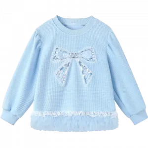 Детский свитшот с круглым вырезом Moderate Disney, sky синий