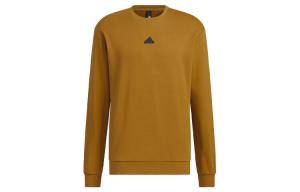 Толстовка мужская хаки Adidas, желтый