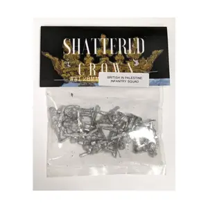 Пехотный отряд, WWI Shattered Crown Miniatures - British in Palestine (28mm)
