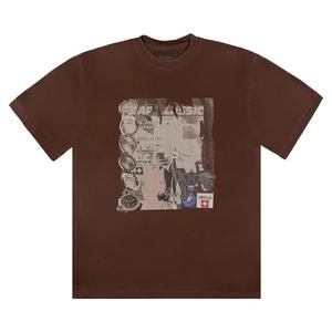 Футболка Cactus Jack by Travis Scott x Audemars Piguet Classic Tee, коричневый
