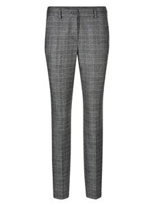 MADELEINE Брюки с защипами, серые, Slim fit