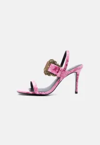 Сандалии на высоком каблуке fondo emily Versace Jeans Couture, Rosa