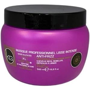 Маска для сухих/непослушных/трудно выпрямляемых волос 500мл, Keragold Pro