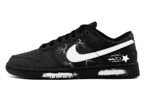 Кроссовки для скейтбординга Dunk Lightning Shooting Stars устойчивые к истиранию низкие унисекс Nike, черный