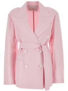 Двубортный блейзер Origami Setchu, розовый