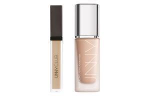 Жидкий тональный крем UNNY набор макияжа контроль жирного блеска безупречное покрытие матовый стойкий без эффекта маски 8,5 г/10 г UNNY CLUB