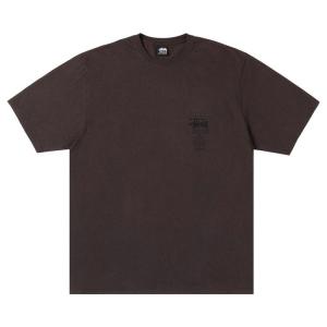 Футболка Stussy Swim Out Tee Pigment Dyed, Faded Black