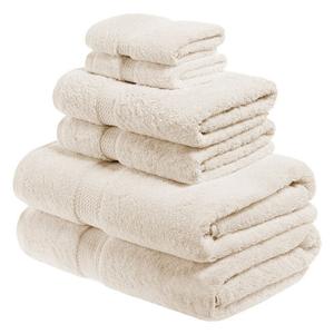 Набор банных полотенец из египетского хлопка SUPERIOR, 6 шт., цвет Cream