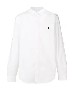 Белая мужская рубашка осень-зима 2025 Polo Ralph Lauren, белый