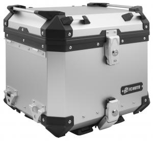 Чемодан-тележка FC-Moto alu topcase объемом 48 л., Silver
