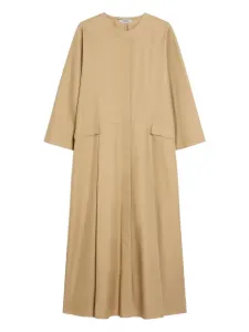 Плиссированное макси-платье 'S Max Mara, нейтральный