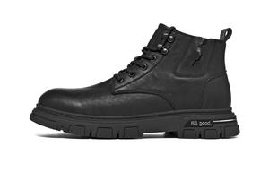 HLA Ботинки Martin мужские, черные/хаки