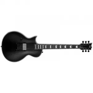 Гитара ESP LTD Eclipse EC-201 для левшей, гриф из жареной ятобы, черный сатиновый оттенок