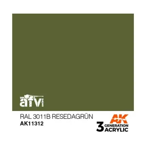RAL 6011B Резедагрун, 3rd Gen Acrylic - AFV