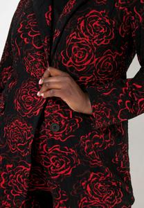 Блейзер FLORAL JACQUARD Ulla Popken, красный