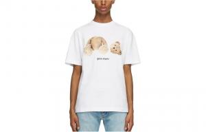 Футболка мужская белая Palm Angels, белый