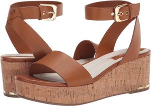 Туфли Franco Sarto Presley Platform Wedge Sandals, цвет Tan Brown Leather