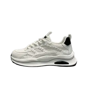 Низкие повседневные туфли мужские TAFN, White Black