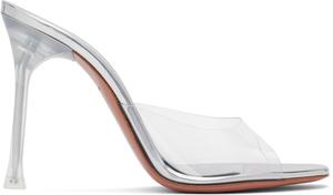 Сандалии на каблуке Alexa Glass Slipper 105 Amina Muaddi