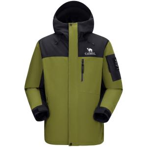 Ветровка мужская Camel, цвет Oak Gray/Phantom Black