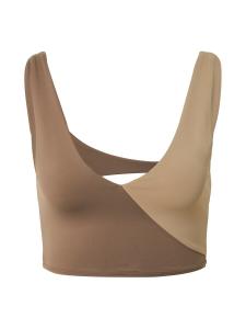 Топ About You CLAIRE, цвет Brown/Light Brown