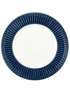 Тарелка МАЛЕНЬКАЯ ALICE ТЕМНО-СИНЯЯ Синяя 17,5 см Greengate