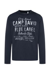 CAMP DAVID Лонгслив в синем цвете