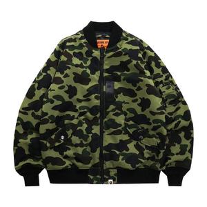 Куртка BAPE 1st Camo Nylon Twill MA-1 Jacket, Green