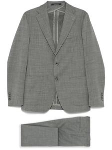 Tagliatore костюм с однобортным пиджаком, серый