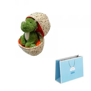 Творческий динозавр яйцо превращается в маленьких дракончиков плюшевая кукла высота 22см/35см Nodding Bud Bug