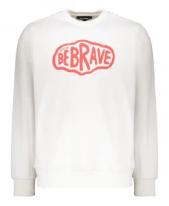 Толстовка Modernes, Bunt Bedrucktes, leichtes Diesel, белый