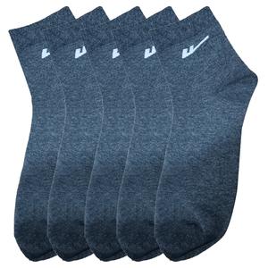 Носки Crew Unisex, набор из 5 пар WARRIOR, темно-серый 5 pack