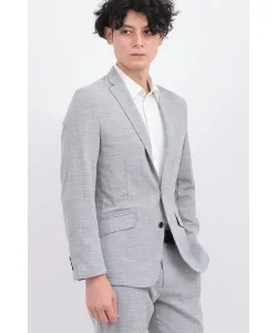 Жакет ZERO от TORNADO MART Slub Stretch, цвет Light Gray