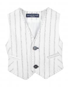 Жилет для ребенка Manuell & Frank, кремовый