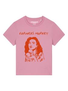 Рубашка Watapparel Farmers market, темно-розовый
