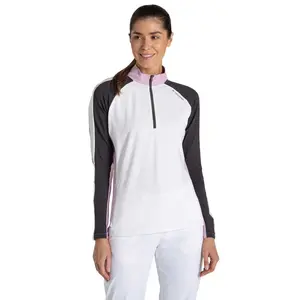 Футболка с длинным рукавом Craghoppers Nosilife Ivybridge half zip, белый