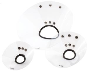 Пластиковый елизаветинский ошейник KVP Saftshield небольшого размера ххС KVP, цвет прозрачный