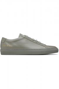 Common Projects Серые оригинальные низкие кроссовки Achilles