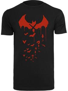 Футболка F4Nt4Stic DC Comics Batman Arkham Knight Bats X Drip, черный