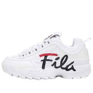 Кроссовки FILA Low-Top Side Logo Daddy Shoes 'White Black' 1FM00863D_121, черный