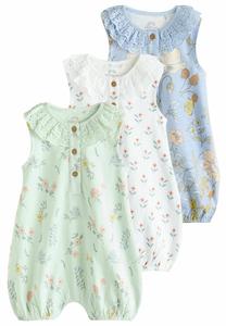 Комбинезон 3 PACK Next, сине-розовый